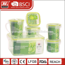 Almacenaje y organización caseros, modificado para requisitos particulares impresión transparente BPA free multi caja de plástico de tamaño